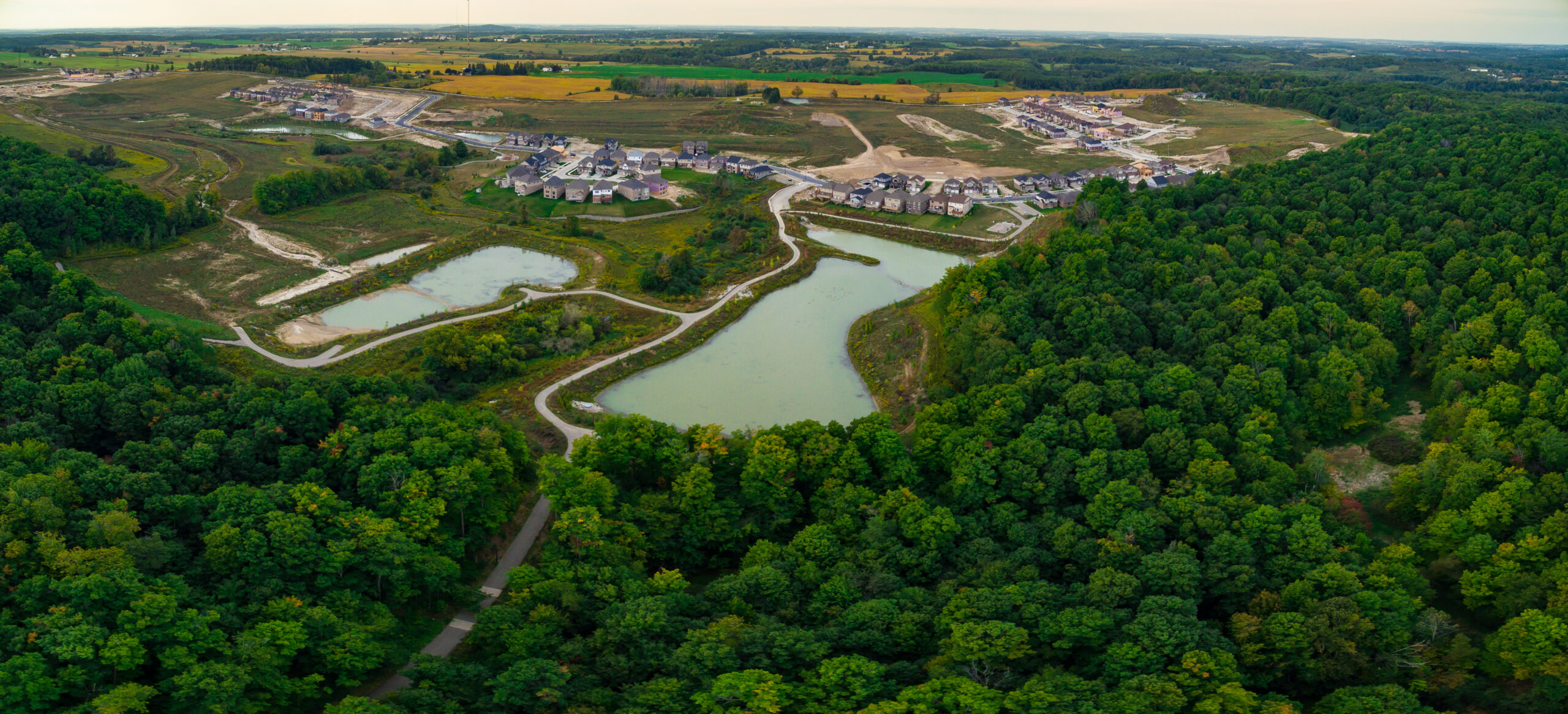 vista hills aerial shot