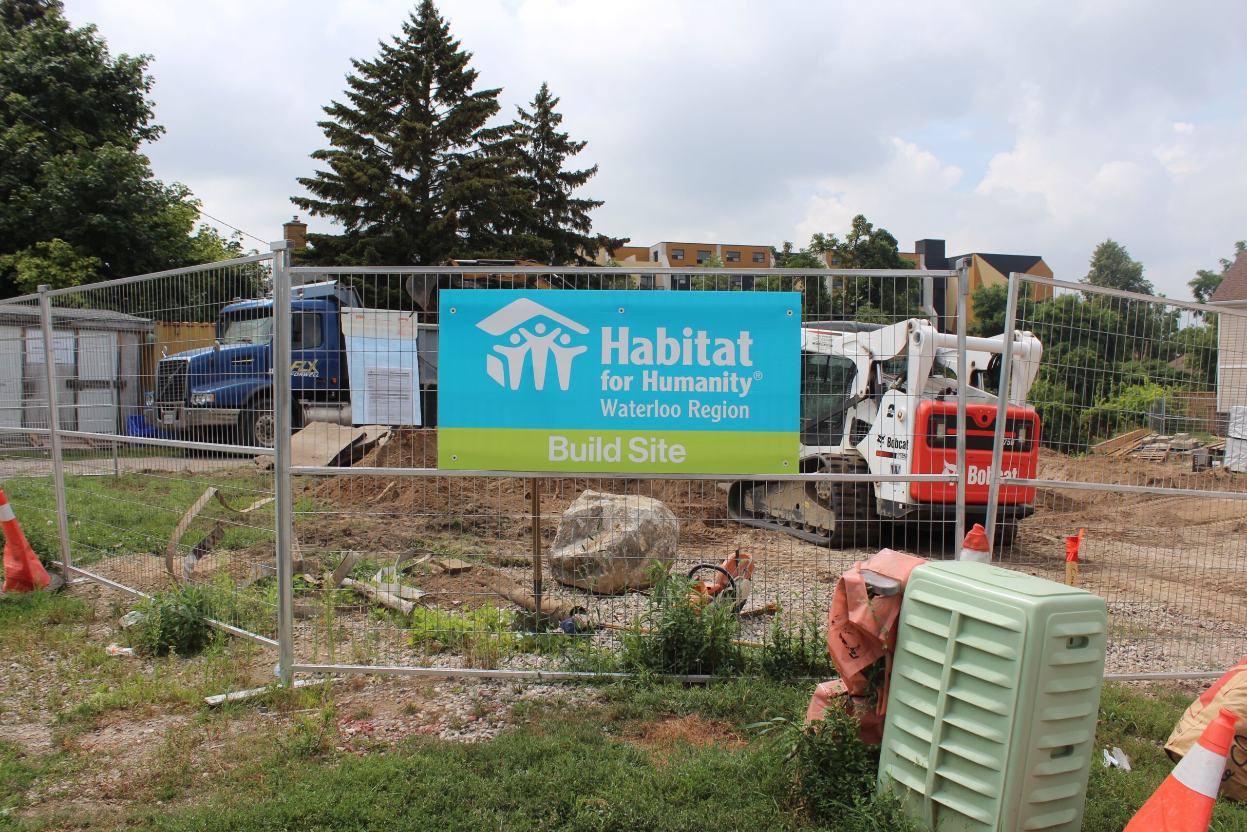 Habitat for Humanity building site