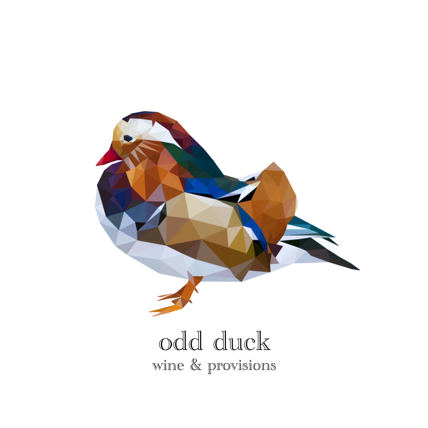 logo, odd duck