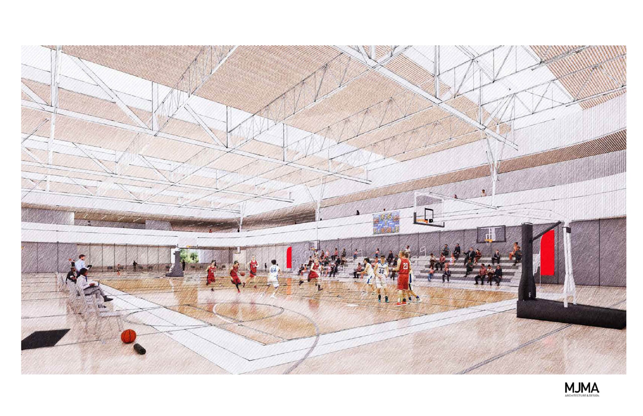 artist concept sports court