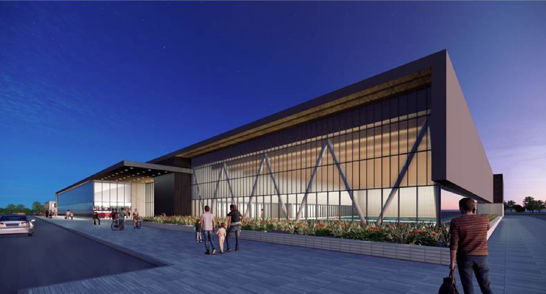 Cambridge Rec Centre rendering